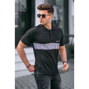 Madmext Polo T-shirt - Black - Regular fit