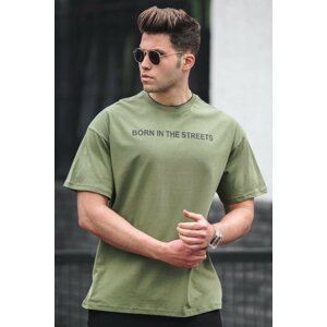 Madmext Khaki Men's T-Shirt 5219