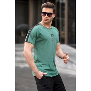 Madmext Green Basic Men's T-Shirt 4520