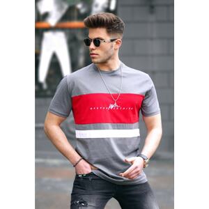 Madmext Men's Printed Smoky T-Shirt 5809