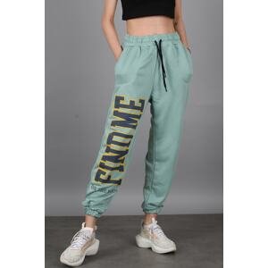 Madmext Mad Girls Turquoise Green Tracksuit