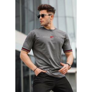 Madmext Smoked Basic Men's T-Shirt