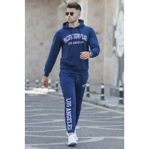 Madmext Sports Sweatsuit Set - Dark blue - Relaxed fit