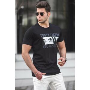 Madmext Men's Black T-Shirt 5224