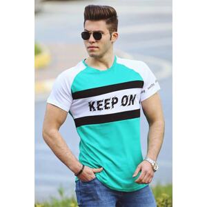 Madmext T-Shirt - Green - Regular fit