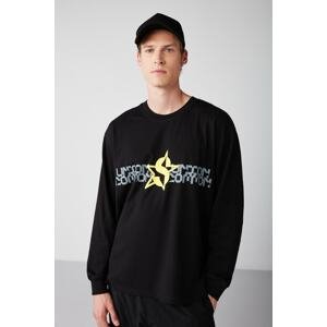 GRIMELANGE T-Shirt - Black - Oversize