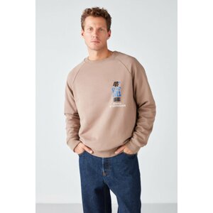 GRIMELANGE Sweatshirt - Brown - Relaxed fit