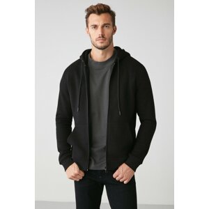 GRIMELANGE Sweatshirt - Black - Fitted