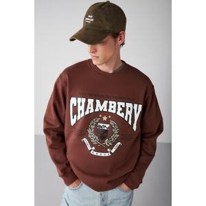 GRIMELANGE Sweatshirt - Brown - Relaxed fit