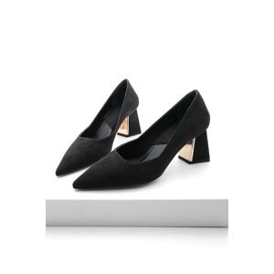 Marjin Pumps - Black - Block