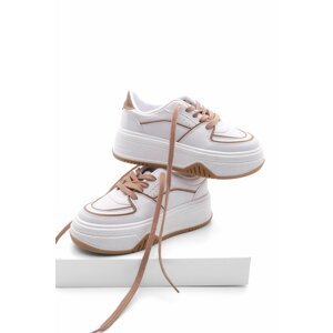 Marjin Sneakers - Ecru - Flat