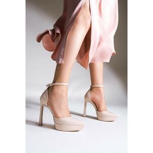 Marjin Evening Shoes - Beige - Stiletto Heels