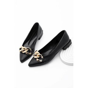 Marjin Ballerina Flats - Black - Flat