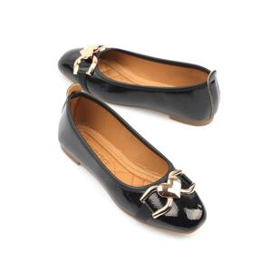 Capone Outfitters Ballerina Flats - Black - Flat