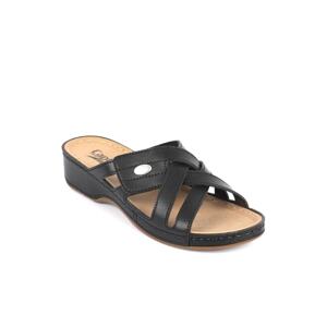 Capone Outfitters Mules - Black - Flat