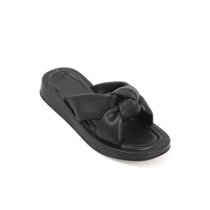 Capone Outfitters Mules - Black - Flat