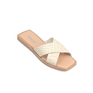 Capone Outfitters Mules - Ecru - Flat