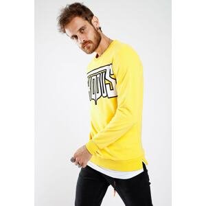 Lafaba Sweatshirt - Yellow - Regular fit