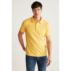 GRIMELANGE Polo T-shirt - Yellow - Regular fit