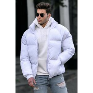 Madmext White Down Jacket 5064