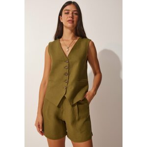 Happiness İstanbul Two-Piece Set - Khaki - Regular fit