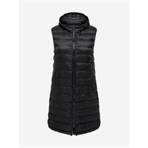 Black ladies quilted vest ONLY CARMAKOMA Melody - Ladies