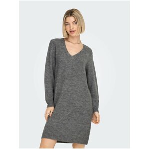 Gray Ladies Sweater Dress JDY Elanora - Women