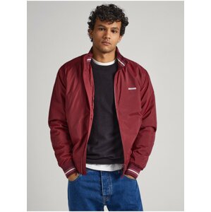 Burgundy Men's Light Jacket Pepe Jeans Bon - Men