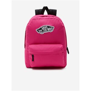 Dark pink women's backpack VANS Realm Backpack - Women
