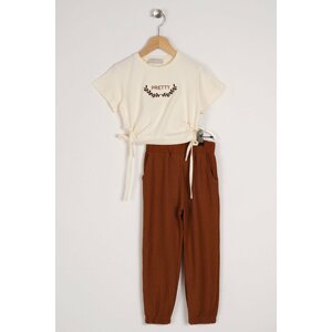 zepkids Two-Piece Set - Beige - Relaxed fit