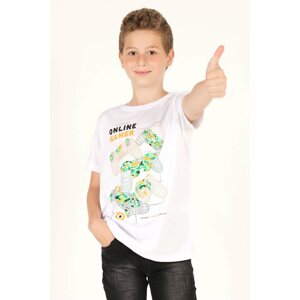 zepkids T-Shirt - White - Regular fit