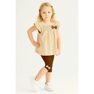 zepkids Two-Piece Set - Beige - Slim fit