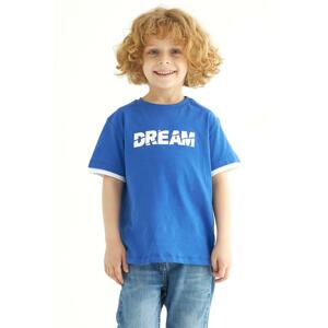 zepkids Boys' Sax Colored Dreams Printed Short Sleeve T-Shirt