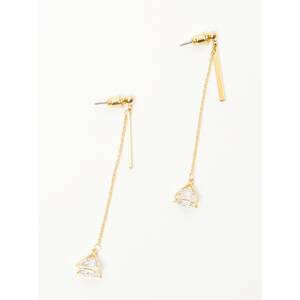 Gold plated earrings Yups dbi0431. R06