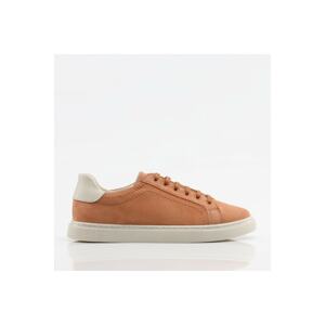 Hotiç Salmon Genuine Leather Women's Sneakers