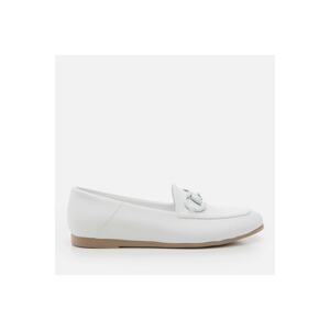 Yaya by Hotiç White Pedestrian Women's Loafer