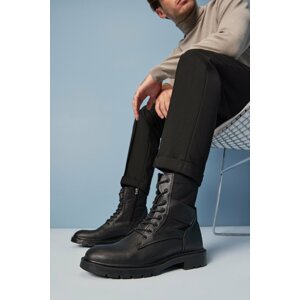 Yaya by Hotiç Black Men's Boots & Booties