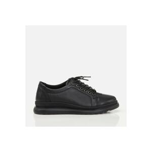 Hotiç Black Women's Sneakers With Genuine Leather