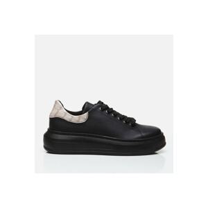 Yaya by Hotiç Black Pedestrian Women's Sneakers