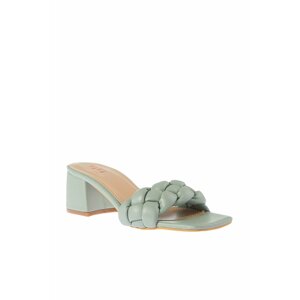 Yaya by Hotiç Light Green Women's Slippers