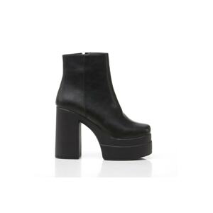 Hotiç Ankle Boots - Black - Block