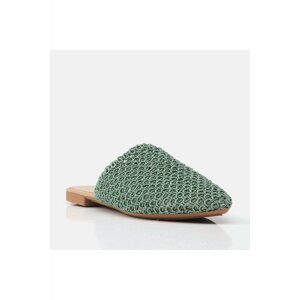 Yaya by Hotiç Green Women's Slippers