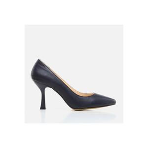 Hotiç Women's Stilettos From Genuine Leather, Navy Blue