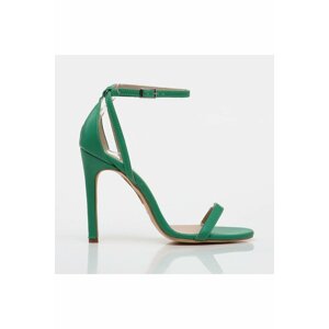 Hotiç Women's Green Heeled Sandals