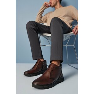 Yaya by Hotiç Ankle Boots - Brown - Flat