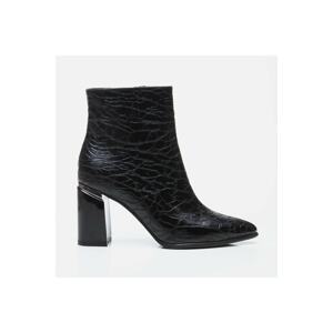 Hotiç Ankle Boots - Black - Block