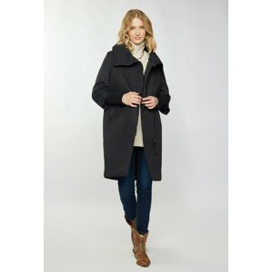 MONNARI Woman's Coats Women's Coat With Collar Navy Blue