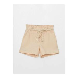 LC Waikiki LCW Kids Girls' Shorts with Elastic Waist.