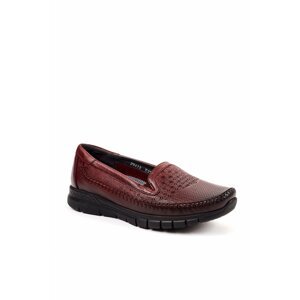 Forelli Eterna-g Comfort Women's Leather Shoes Claret Red