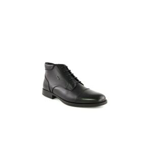 Forelli 31687 Wool Men's Black Leather Comfort Boots.